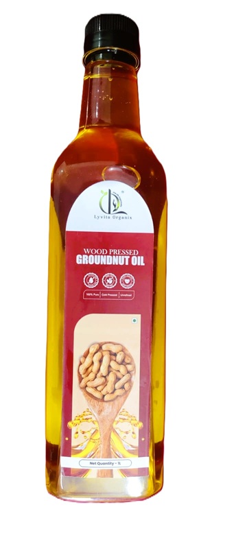 Wood Pressed Groundnut Oil